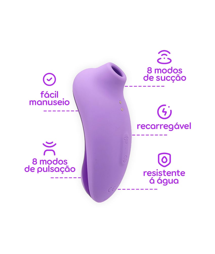 Dona Coelha Sussu – Sugador de Clitóris e Vibrador para Orgasmo Duplo no Seu Ritmo