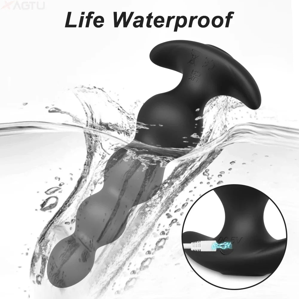 Anal plug vibrador