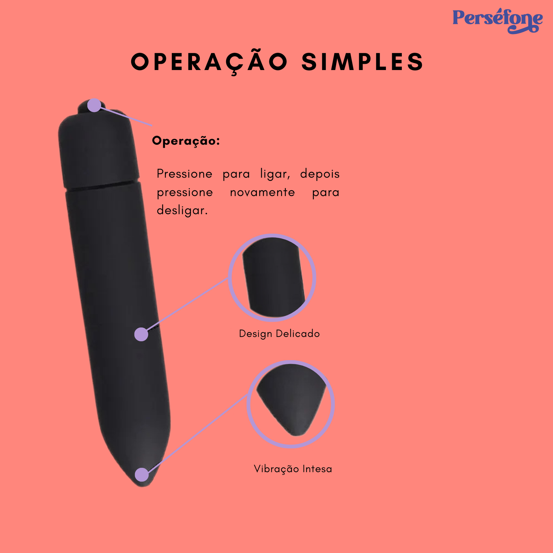 Vibrador Mini bullet
