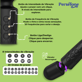 Vibrador Varinha Magica