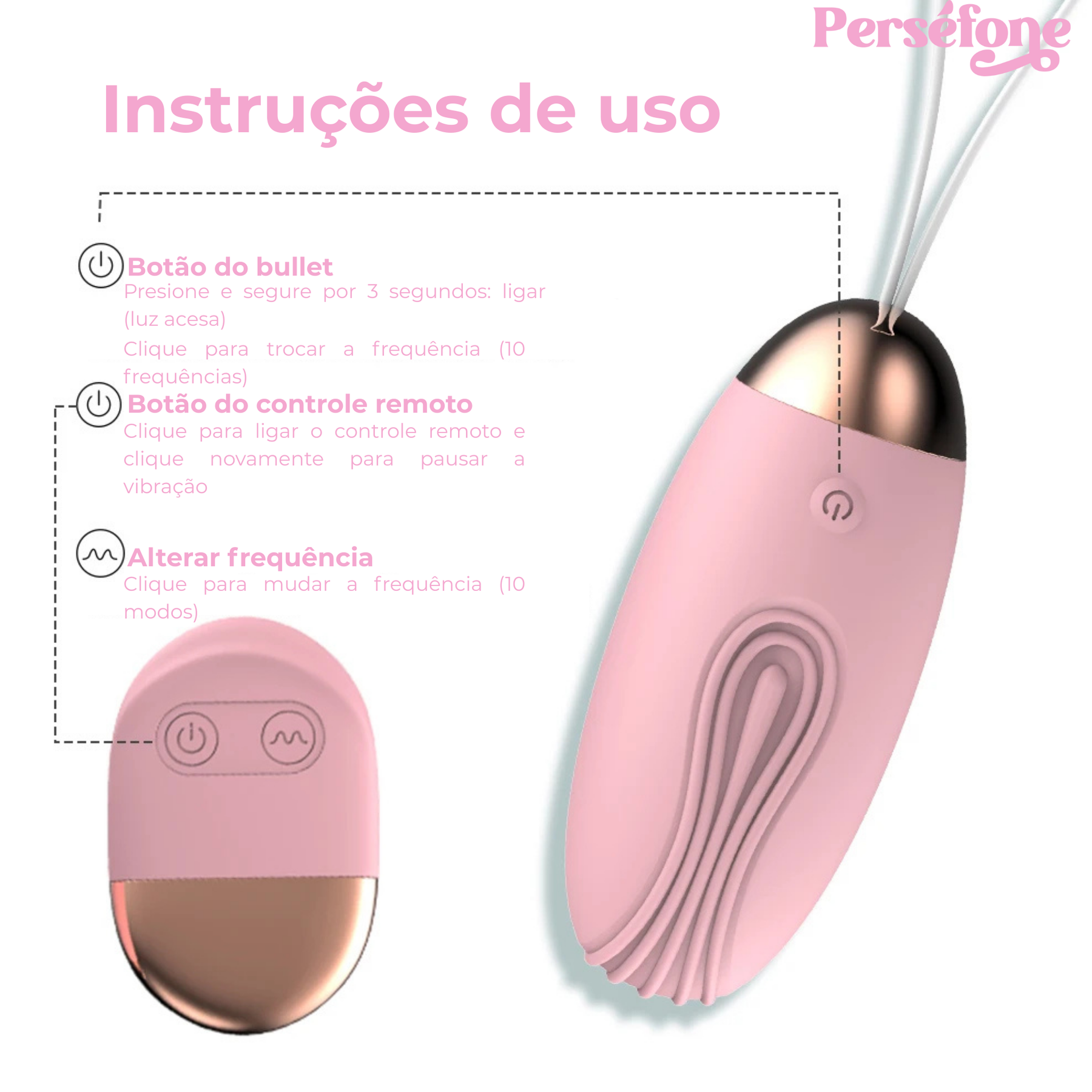 Vibrador Bullet Pequeno Segredo