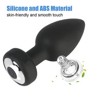 Anal plug vibrador