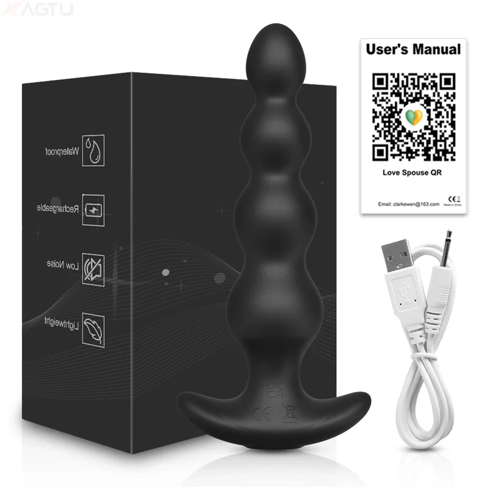 Anal plug vibrador