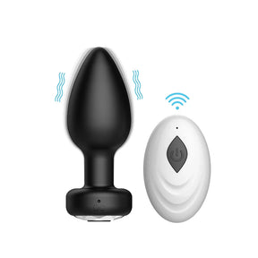 Anal plug vibrador