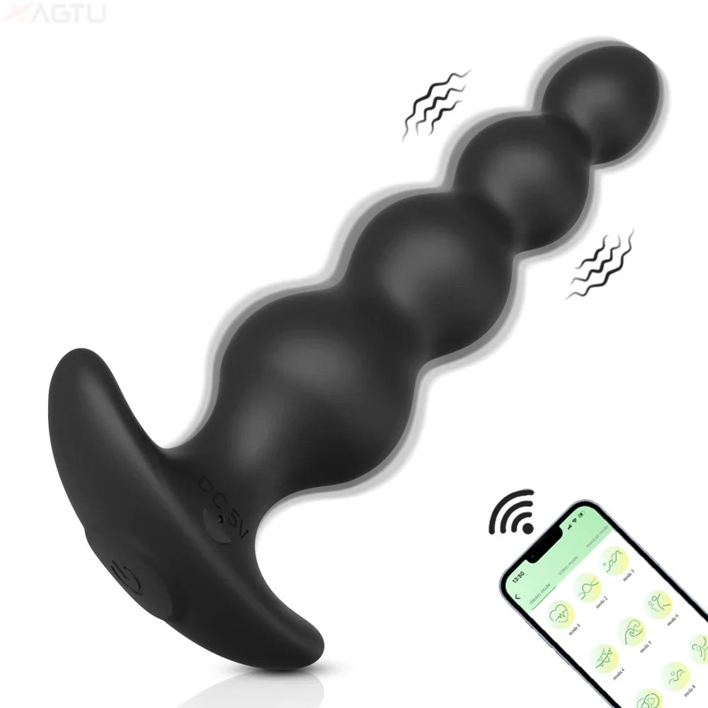 Anal plug vibrador