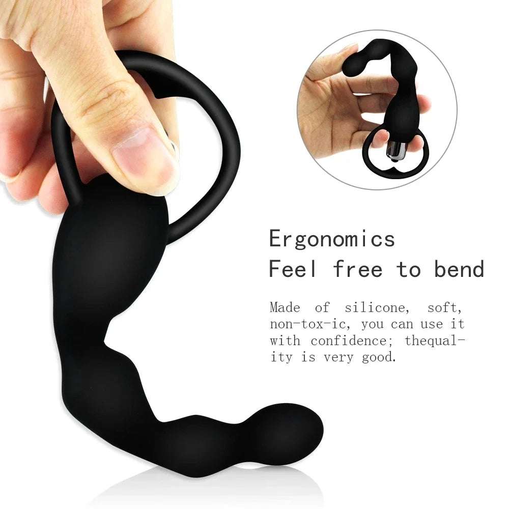 Anal plug vibrador