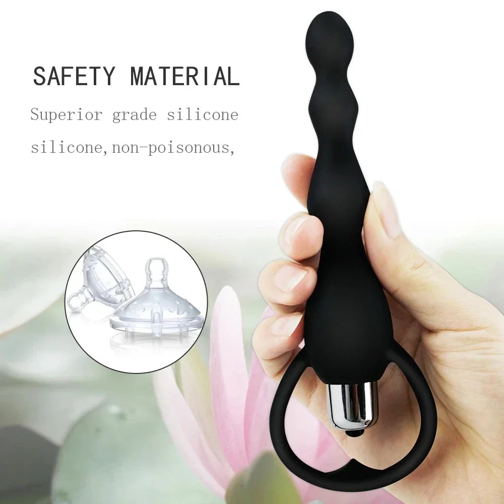 Anal plug vibrador