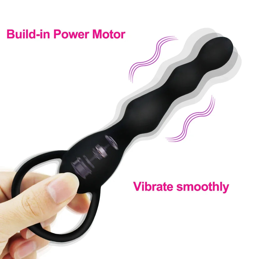 Anal plug vibrador