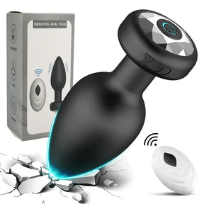 Anal plug vibrador